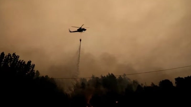 Hondura Chile incendios forestales