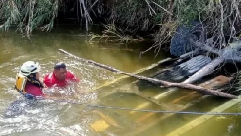 accidente en México migrantes hondureños