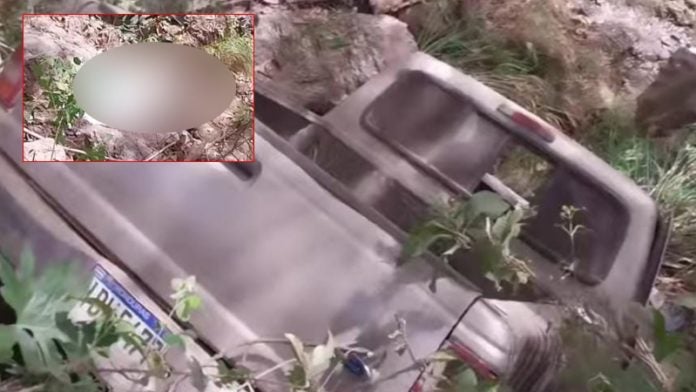 Olancho carro cae en hondonada persona muerta