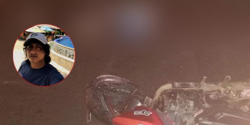 mortal choque entre dos motos Islas de al Bahía