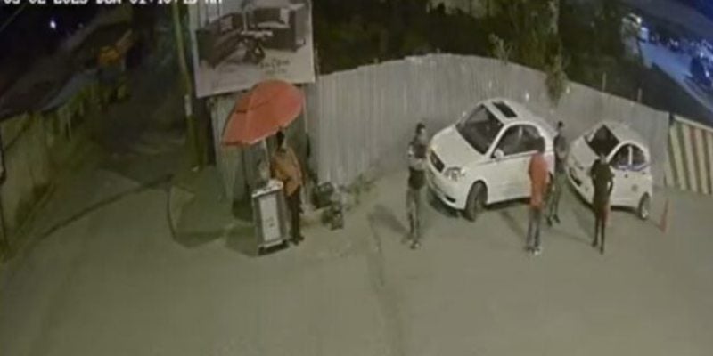 hombre le dispara a taxistas en Siguatepeque