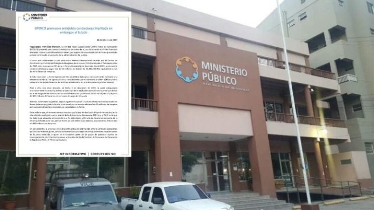 Piden antejuicio jueza implicada embargos