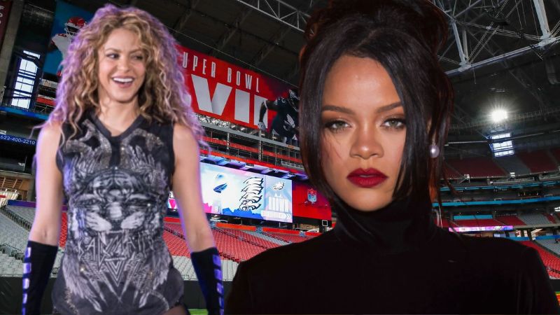 Shakira Super Bowl Rihanna
