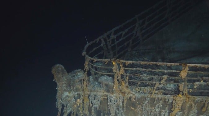 nuevas imágenes del Titanic