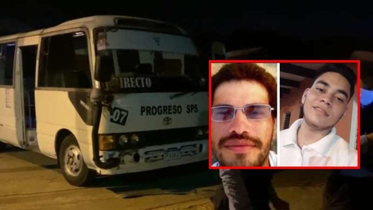 Matan ayudante y pasajero de bus