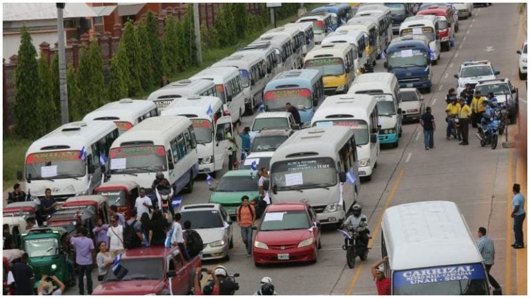 Reunión de sector transporte