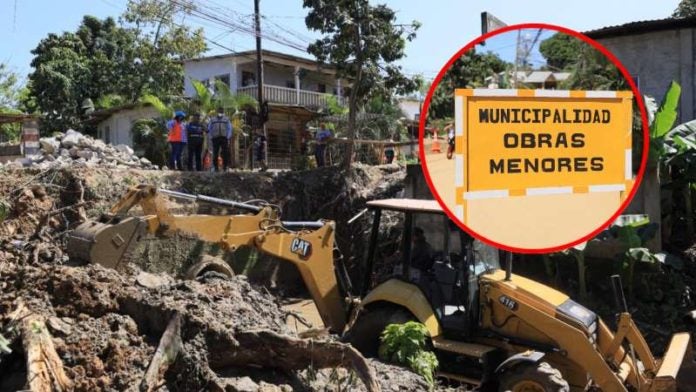 Alcaldía de Puerto Cortés construye caja puente