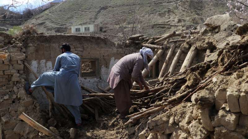 Muertos en terremoto en Afganistán