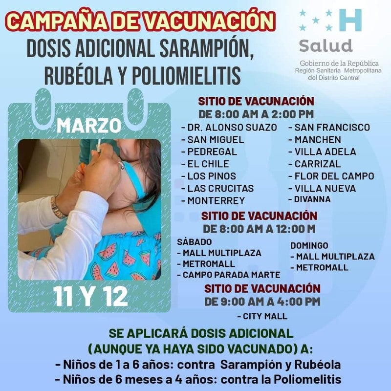 Honduras vacunación 