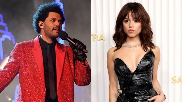 The Weeknd y Jenna Ortega en película