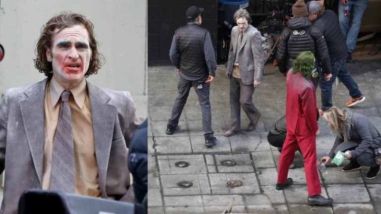 filtran fotos de Joker 2