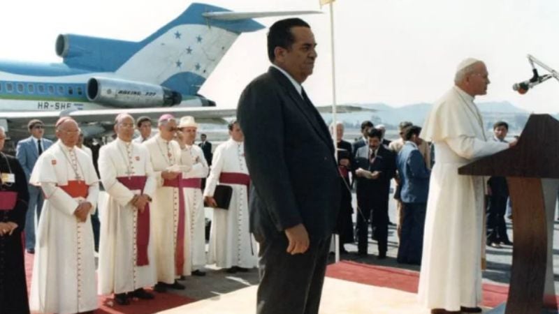 This was the visit of Pope John Paul II to Honduras 40 years ago