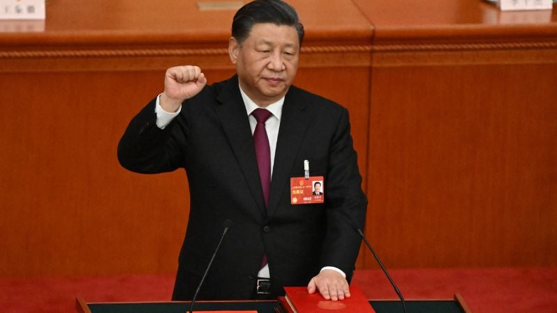 Xi Jinping tercer mandato China
