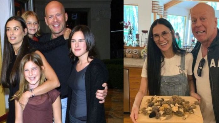 Bruce Willis y Demi Moore siguen siendo amigos después de su divorcio