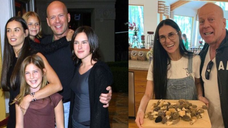Bruce Willis y Demi Moore siguen siendo amigos después de su divorcio