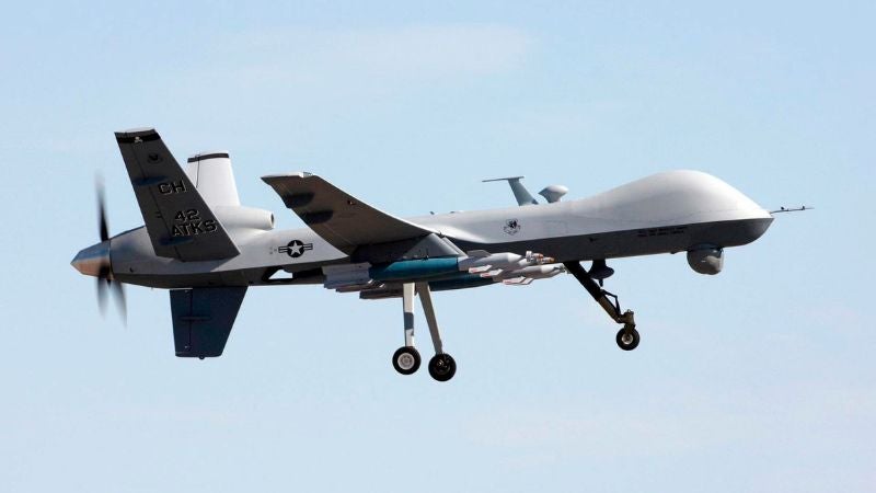Avión ruso ataca a dron de EEUU