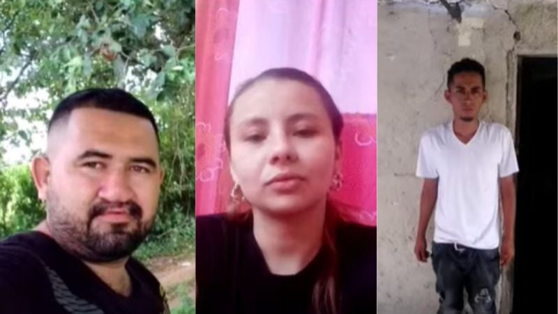 jóvenes desaparecidos en Santa Bárbara