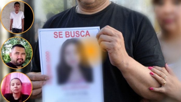 jóvenes desaparecidos en Santa Bárbara