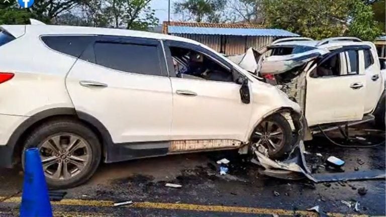 Muertos accidente carretera San Lorenzo