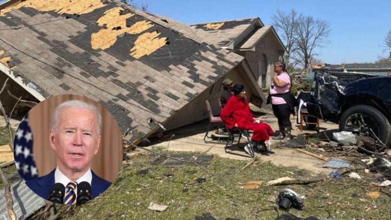 26 muertos: Biden declara emergencia en Mississippi tras tornados