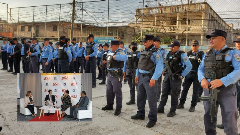 ASJ homicidios menos policías Honduras
