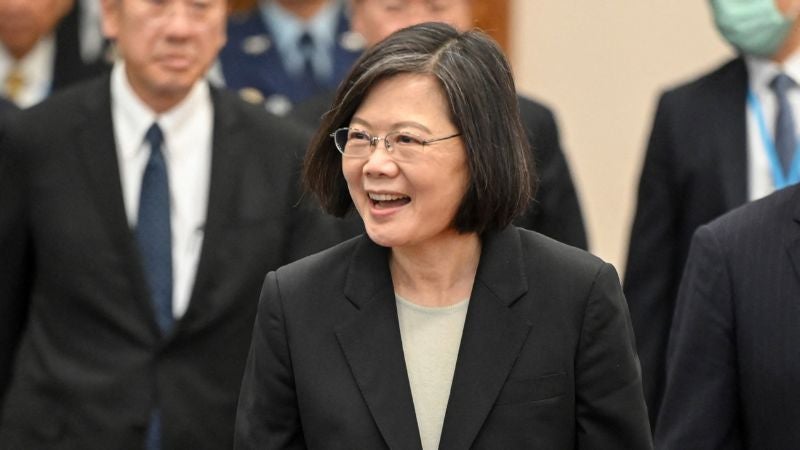 Visita presidenta de Taiwán 
