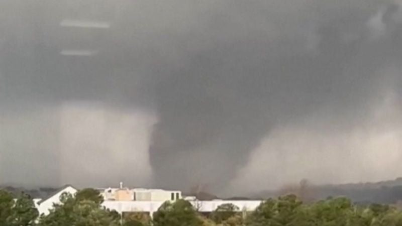 Tornado en Arkansas Estados Unidos