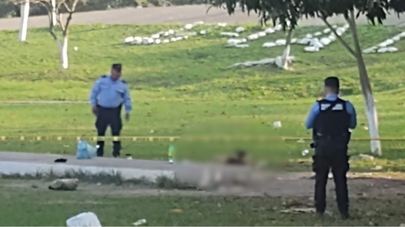 Mujer muerta Puerto Cortés 