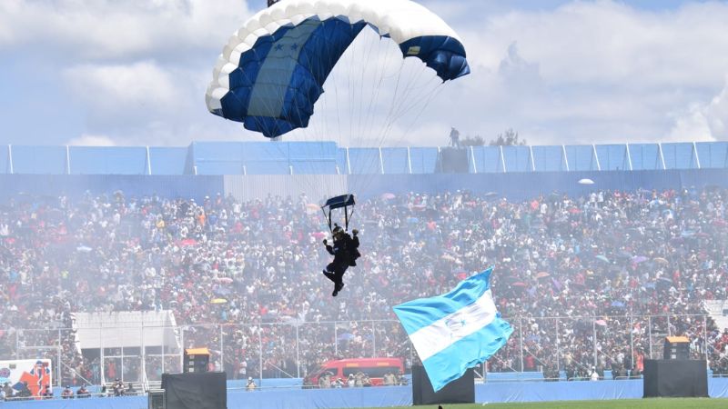 Paracaidistas Honduras 