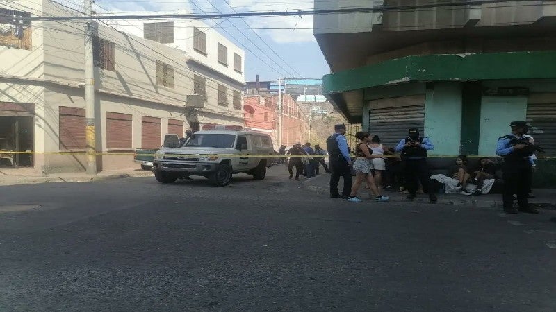 Who are the victims of the massacre in Comayagüela?