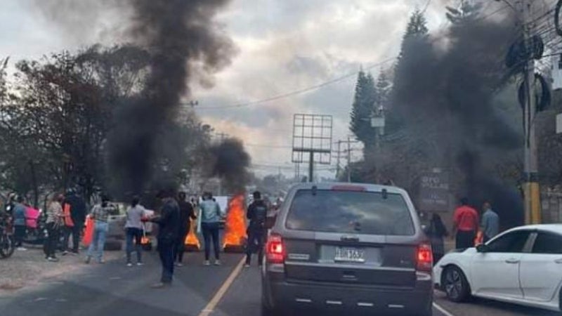 pobladores de la Guillén salida a Valle de Ángeles