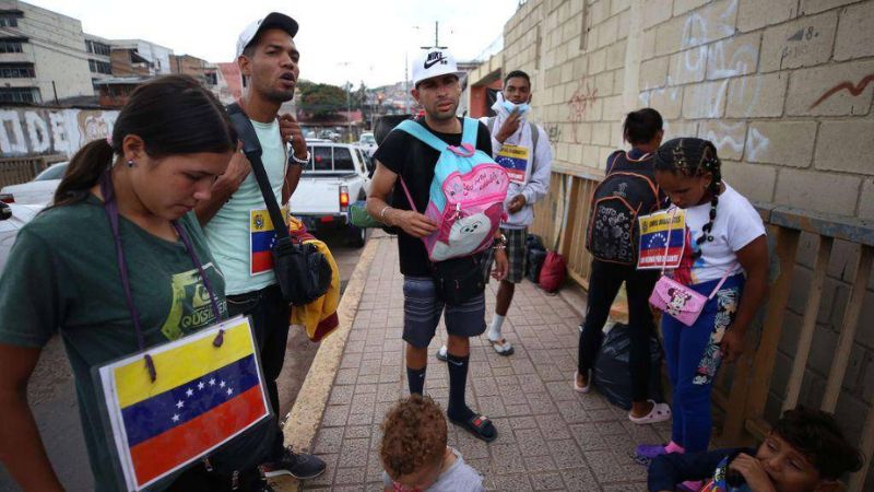 Más de mil venezolanos Honduras diariamente