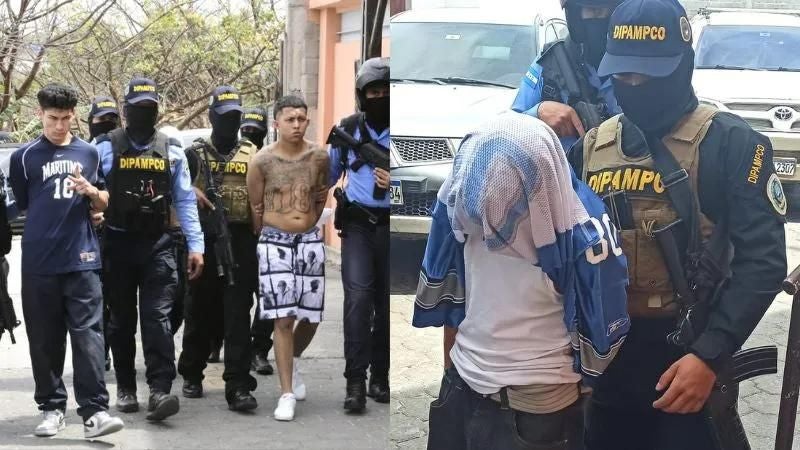 Detención judicial implicados masacre Comayagüela