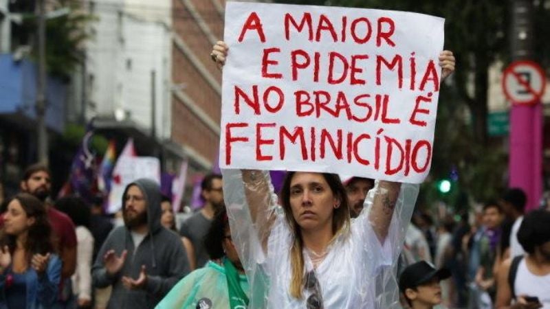 Brasil feminicidio cada seis horas