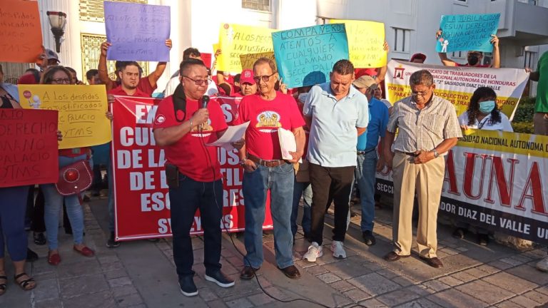 Protesta sindicato