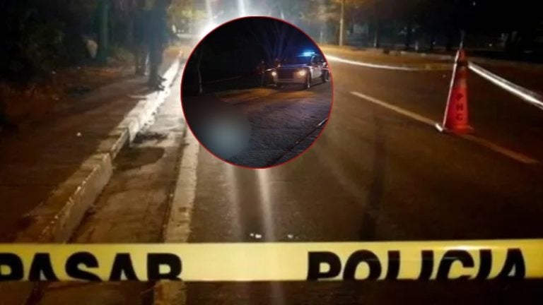 hombre muere atropellado Olancho