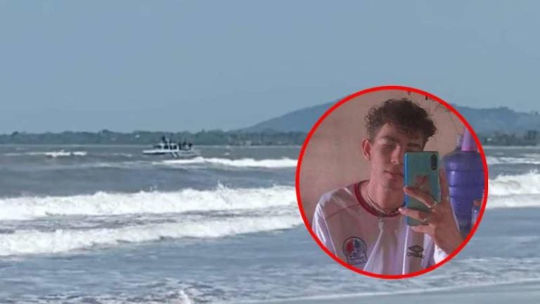 Joven que desapareció en playa de Puerto Cortés