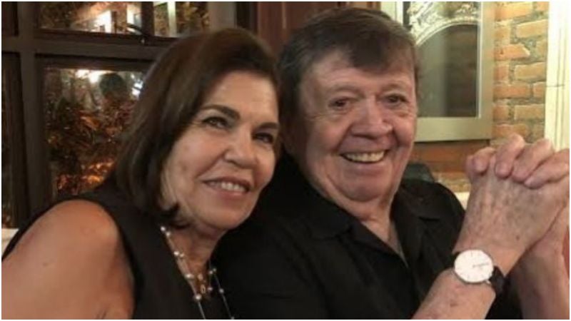 Teresita Miranda y Chabelo. 