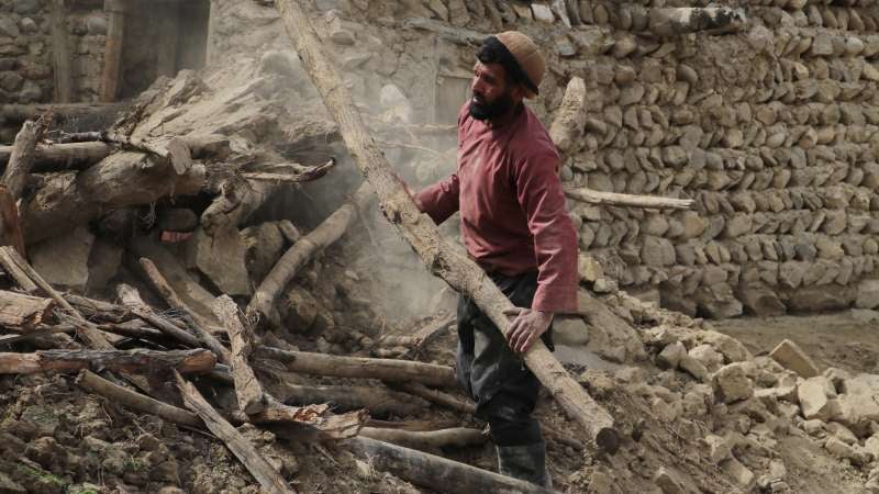 Más de 1.000 personas murieron el 22 de junio de 2022 en Afganistán y decenas de miles quedaron sin casa tras un temblor de magnitud 5,9.