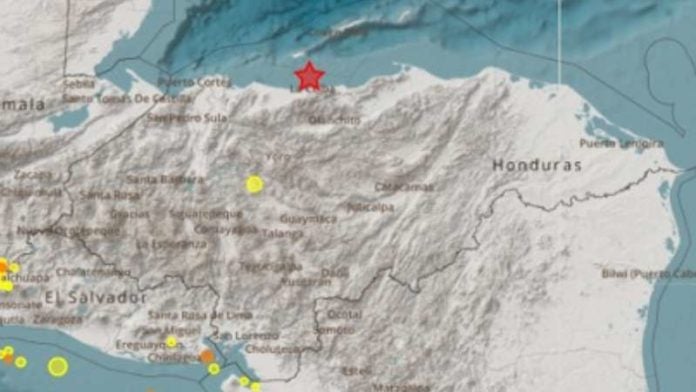 Sismo de hoy 3 de marzo en Honduras