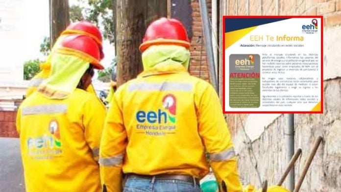 Se hacen pasar por empleados de EEH