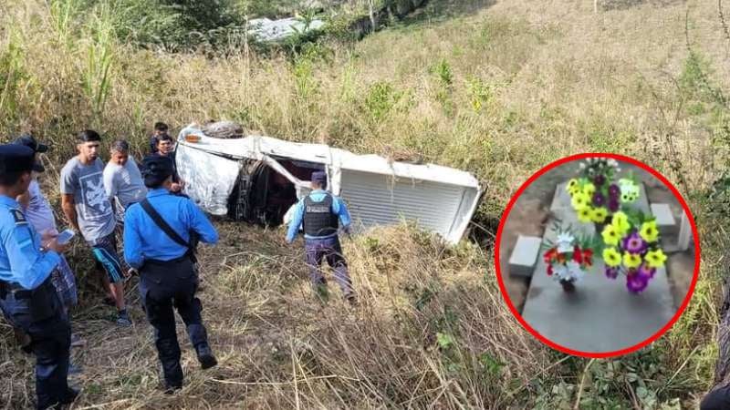 Víctimas de accidente en Nueva Celilac