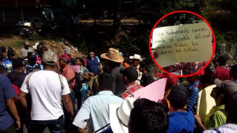 Toma carretera de Copán a SPS