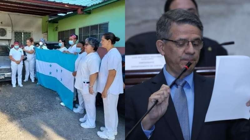Problema de las enfermeras en Honduras