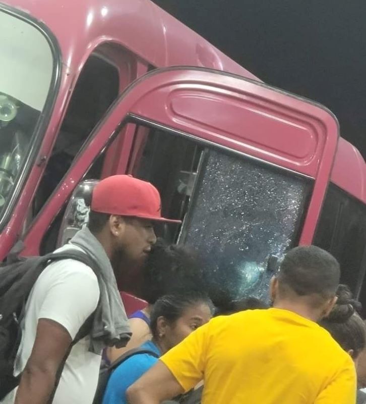 Ataque bus migrantes