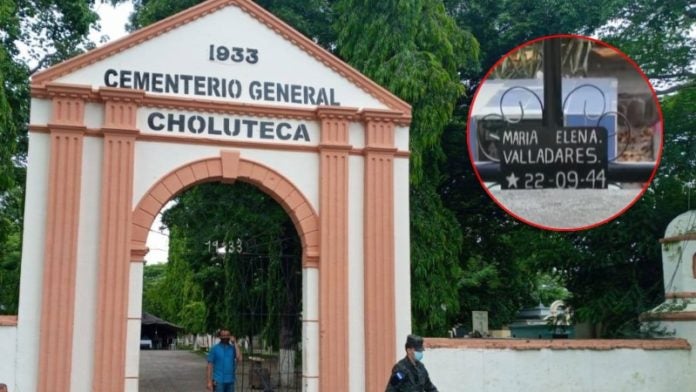 mujer lápida madre Choluteca