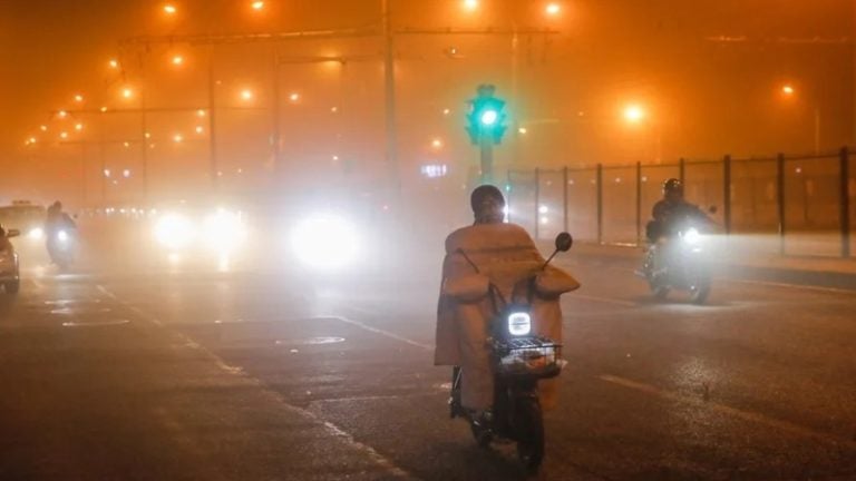 tormenta de arena China