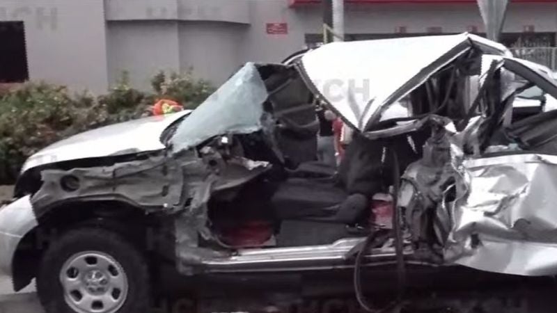 accidente bulevar del Sur