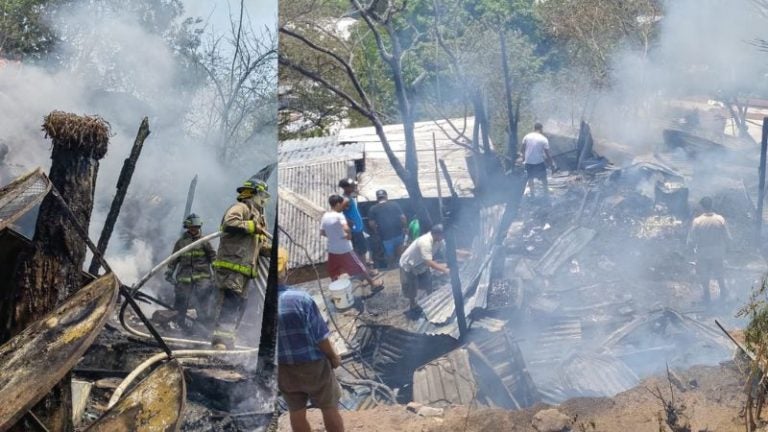 Incendio vivienda Lomas Carmen