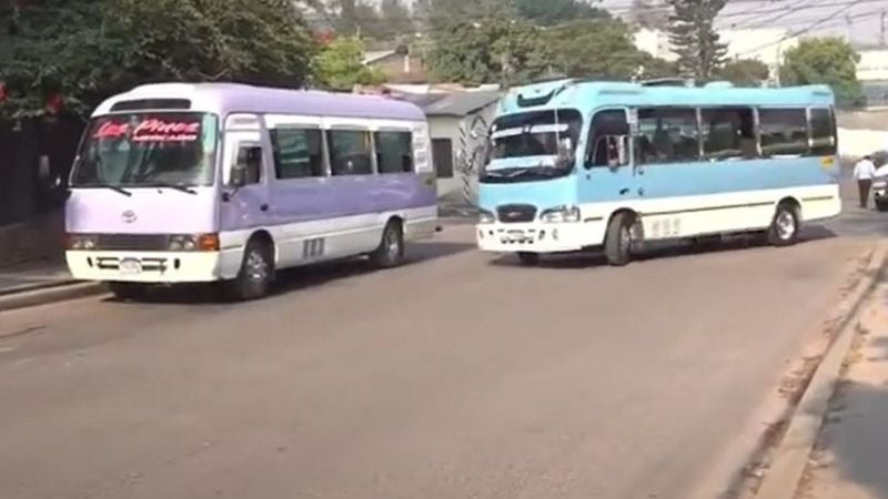 Buses Los Pinos amenaza extorsiva